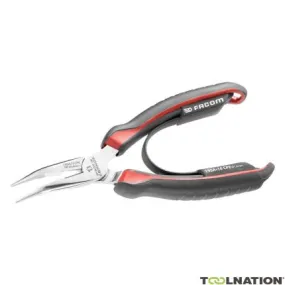Facom 195A.16CPE Pince à becs courbes + coupe latérale 160 mm