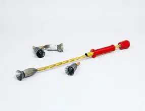 Lave bouteille rotatif + brosse inox